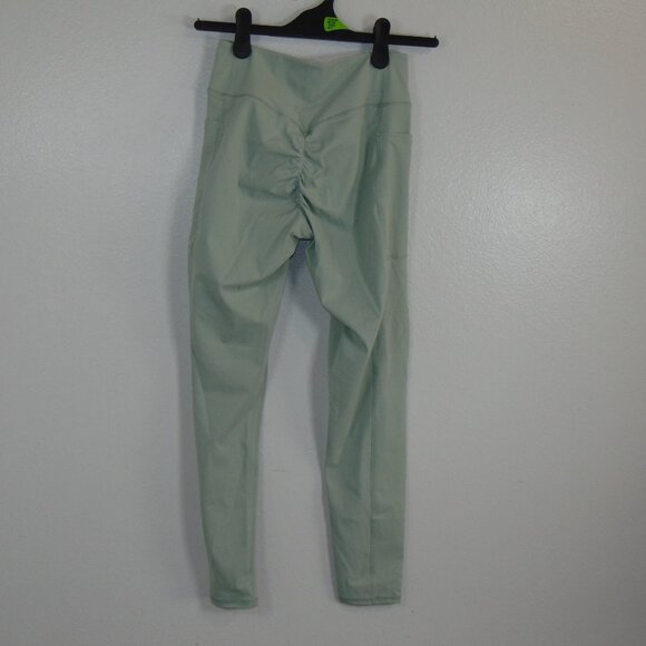 Sage Green High-Waist Leggings – Size Medium & Large (New) - Picture 7 of 8